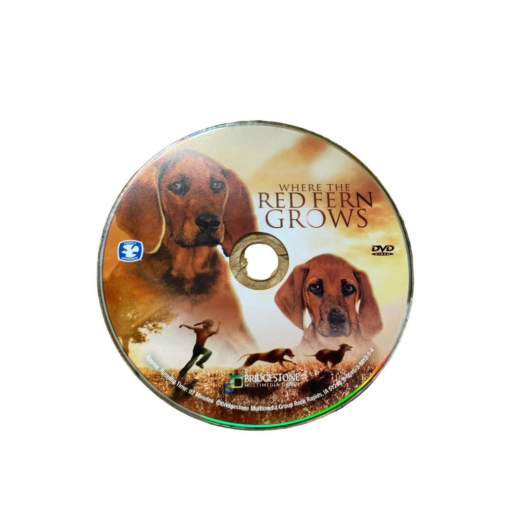 AS IS Where the red fern grows DVD
